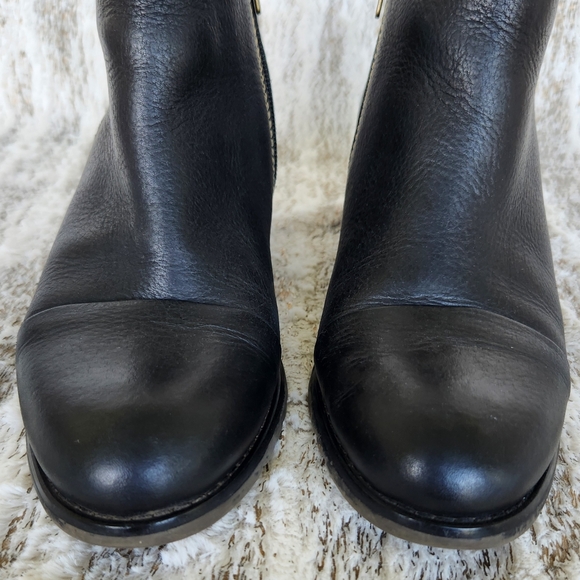 Pikolinos "Andorra" Black Leather Ankle Boots | Women's Size 37 EU, 6.5 - 7 US - Picture 2 of 11